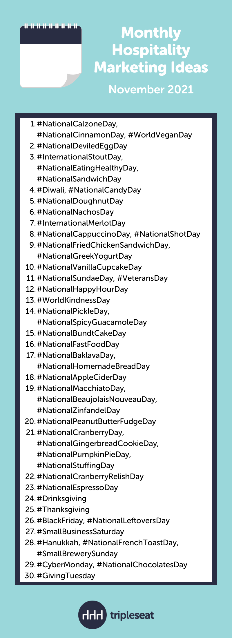 November 2021 Marketing Ideas for the Hospitality Industry Tripleseat