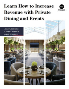 TS Handbook Thumbnail - Learn How to Increase Reventue with Private Dining and Events