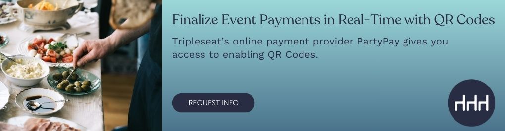 QR codes payments CTA