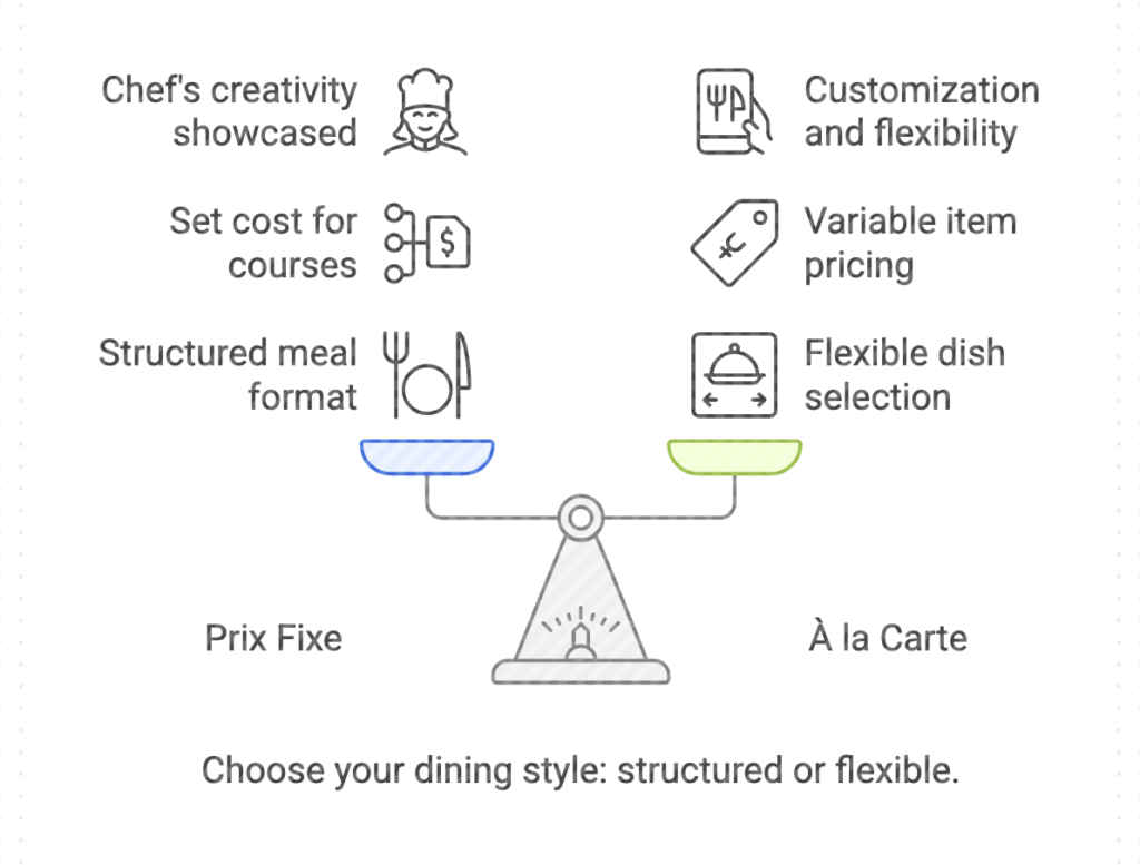 Prix Fixe vs a la Carte