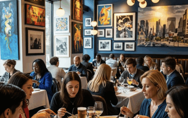 themed event at restaurant - AI Generated - 08072025