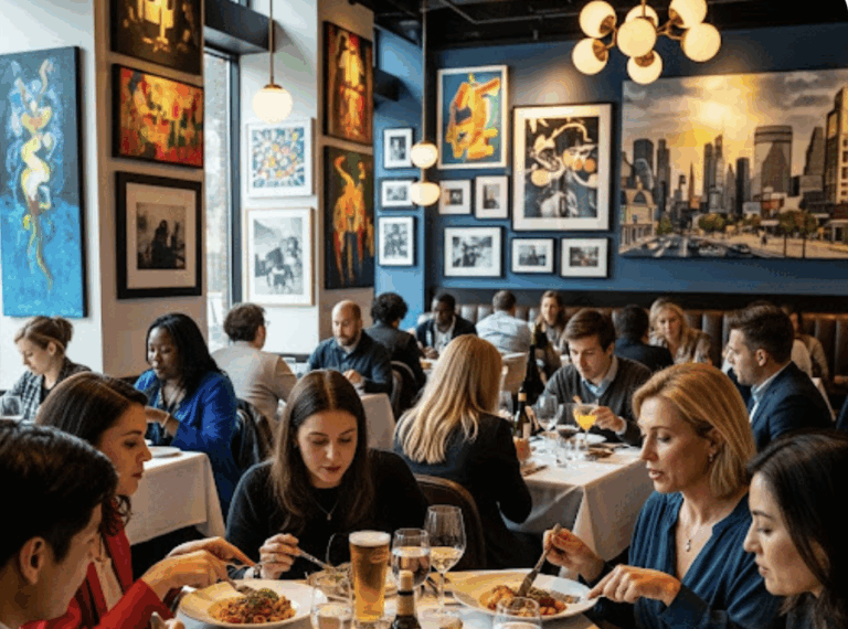 themed event at restaurant - AI Generated - 08072025