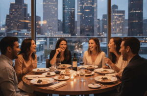 Houston Group Dining - AI Generated - Gemini - 10232025