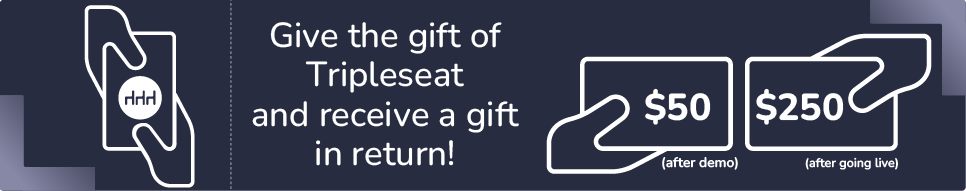 Tripleseat Customer Referral Program