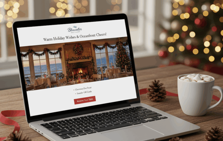 Restaurant Holiday Email - AI Generated Gemini 11192025