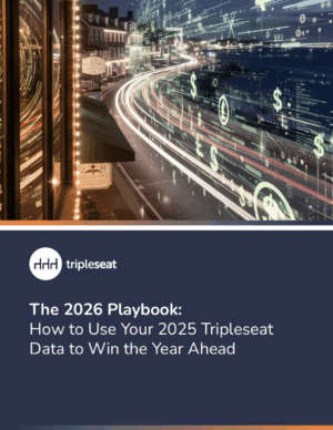The 2026 Playbook How to Use Your 2025 Tripleseat Data Handbook Cover Thumbnail