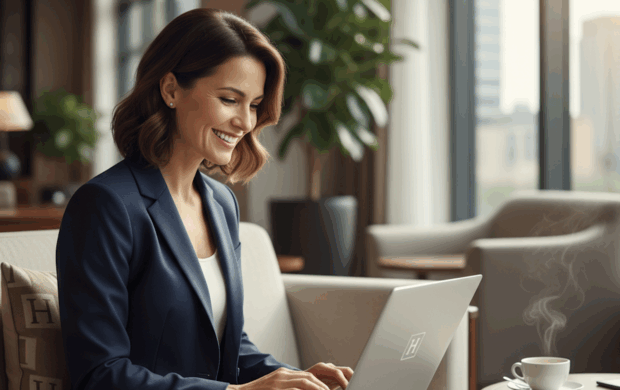 hotelier happy using online payments - AI Generated Gemini - 11172025