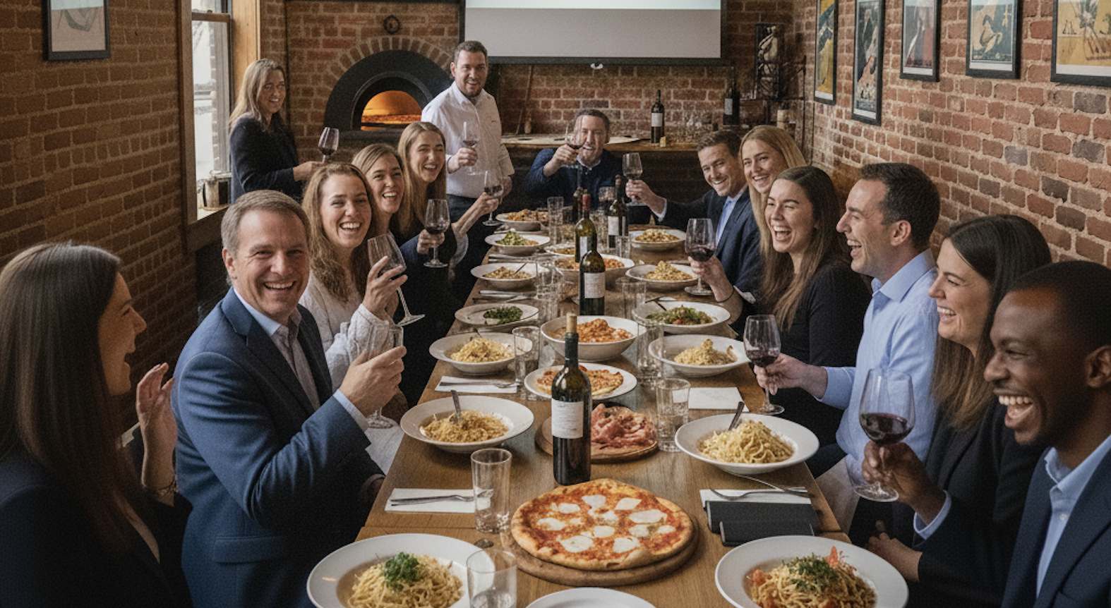 corporate lunch