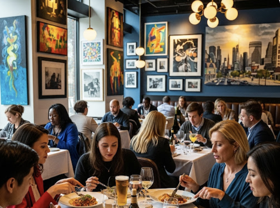 themed event at restaurant - AI Generated - 08072025